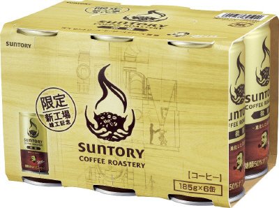 ボス　サントリーコーヒーロースタリーズ　微糖　６本パック　（ケース）