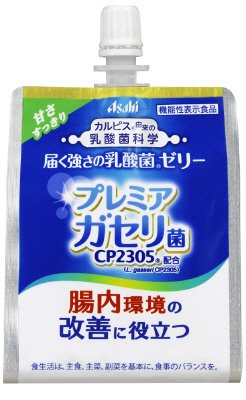 「届く強さの乳酸菌」ゼリー　口栓付パウチ　ケース