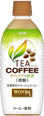 ワンダ　ＴＥＡ　ＣＯＦＦＥＥ　カフェラテ×抹茶　微糖２４本入り　ケース