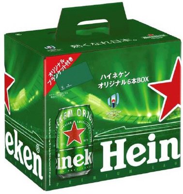 ハイネケン ラグビーワールドカップ2019 6缶BOX