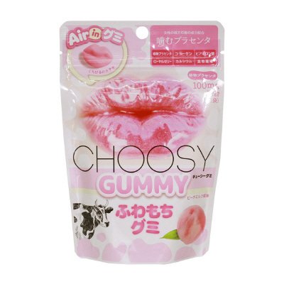 チューシーグミ　ピーチミルク風味