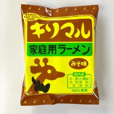 キリマルラーメン１食詰みそ味　化学調味料不使用