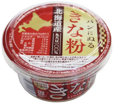 パンにぬるきな粉スプレッド