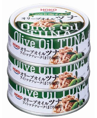 オリーブオイルツナ　インドネシア産　３缶シュリンク