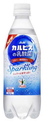 アサヒ　おいしい水プラス「カルピス」の乳酸菌スパークリング　1ケース24本入り