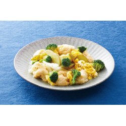 国産若鶏とり天と野菜のうま塩炒め