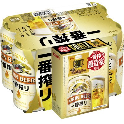 一番搾り　6月景品付き350ml6缶パック（予約受注）
