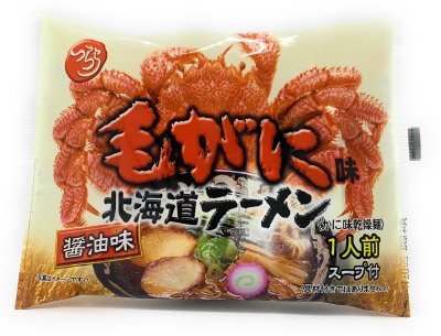 毛がに味北海道ラーメン　醤油味
