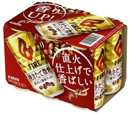 ファイア　挽きたて微糖　６缶パック