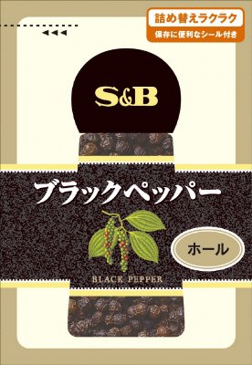 Ｓ＆Ｂ袋入りブラックペッパー（ホール）