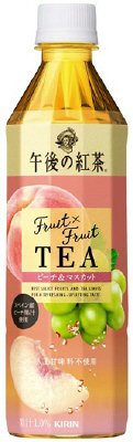 午後の紅茶　Fruit×Fruit　TEA　ピーチ＆マスカット