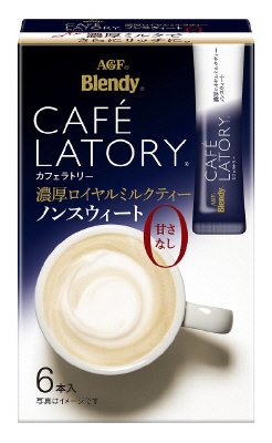 「ブレンディカフェラトリー」スティック　濃厚ロイヤルミルクティーノンスイート６本