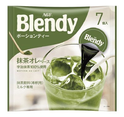 「ブレンディ」ポーションティー　抹茶オレベース　７個