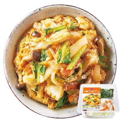 いかと彩り野菜のチリソース炒めキット