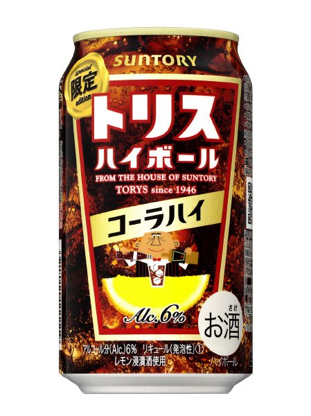 トリスハイボール缶＜コーラハイ＞３５０ｍｌ（２０年）
