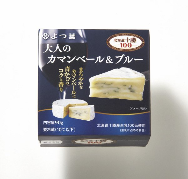 よつ葉北海道十勝100大人のカマンベール＆ブルー90g