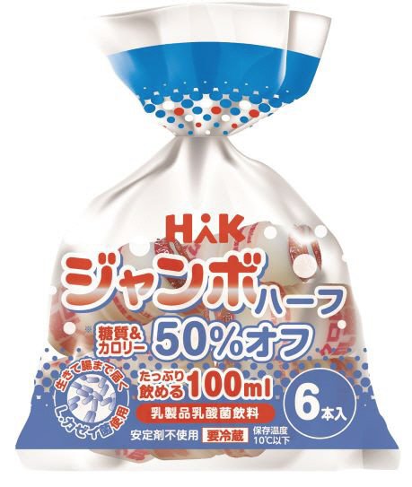 乳酸菌飲料ジャンボハーフ