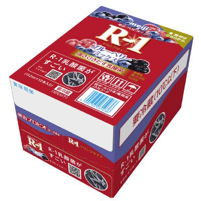 プロビオヨーグルトＲ－１ドリンクタイプﾌﾞﾙｰﾍﾞﾘｰﾐｯｸｽｹｰｽ
