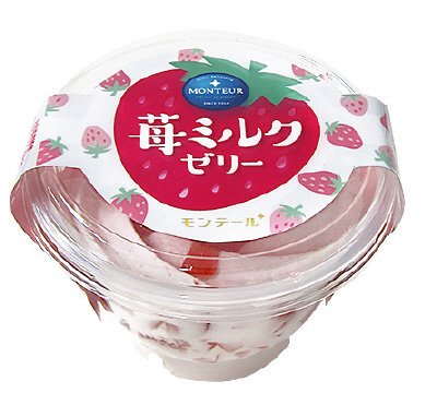 苺ミルクゼリー