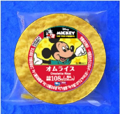 ディズニー　オムライス