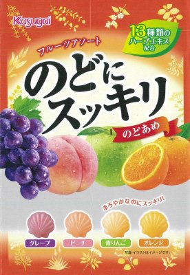 Ｎのどにスッキリフルーツアソート