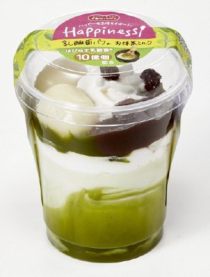 乳酸菌パフェ　お抹茶ミルク