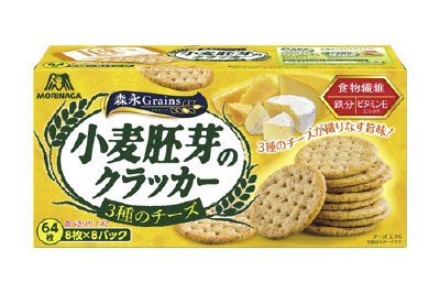 小麦胚芽のクラッカー＜３種のチーズ＞