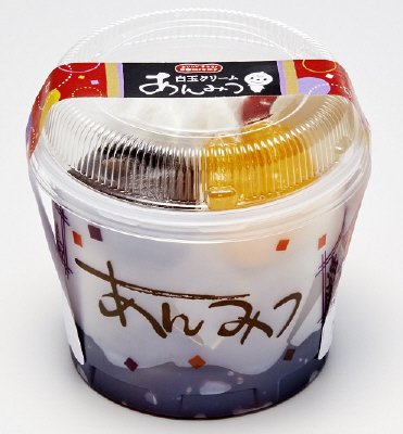 白玉クリームあんみつ