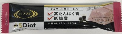 ＲＩＺＡＰ　５Ｄｉｅｔ　ダイエットサポートバー　ストロベリー