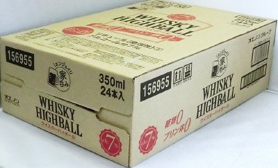 ウイスキーハイボール　ケース