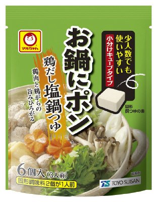 お鍋にポン　鶏だし塩鍋つゆ