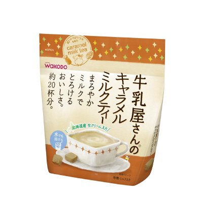 牛乳屋さんのキャラメルミルクティー