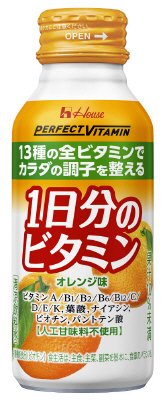 ＰＥＲＦＥＣＴ　ＶＩＴＡＭＩＮ　１日分のビタミン　オレンジ味　ボトル缶