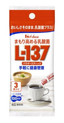 まもり高める乳酸菌Ｌ－１３７　パウダースティック　＜３本入＞袋