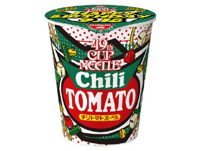 カップヌードル　チリトマトヌードル　４９周年バースデー記念パッケージ