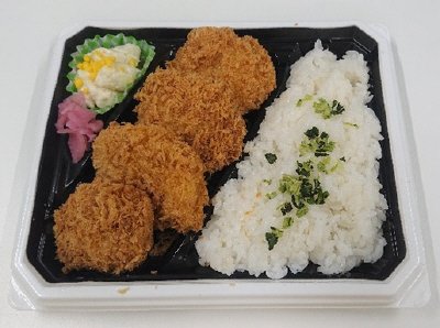 TVグリーンアイ純輝鶏使用のチキンカツ弁当　南関東