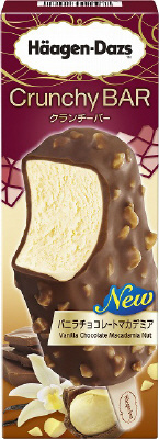 クランチーバー　バニラチョコレートマカデミア