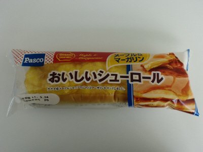 おいしいシューロール　メープル＆マーガリン