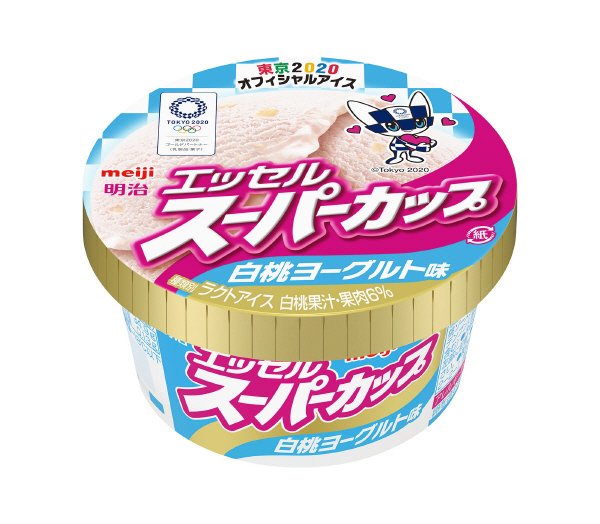 エッセルスーパーカップ白桃ヨーグルト味