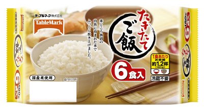 たきたてご飯１８０ｇ６食（コンパクト）