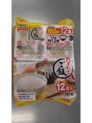 たきたてご飯１８０ｇ１２食（コンパクト）