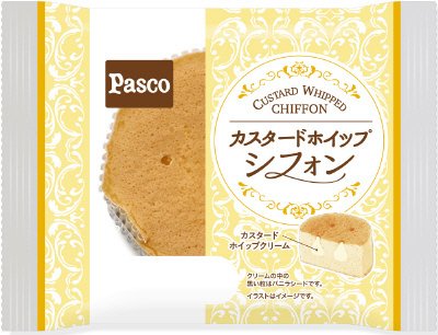カスタードホイップシフォン