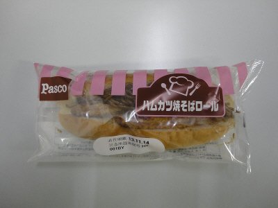 ハムカツ焼そばロール