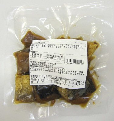 味付　棒鱈煮
