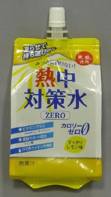 熱中対策水レモン味３００ｇソフトパウチ