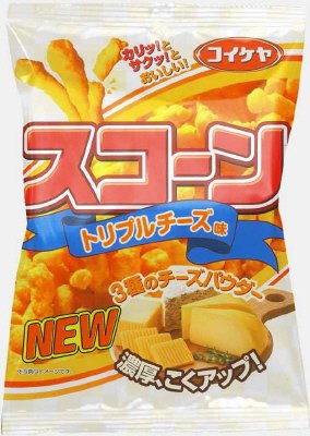 スコーントリプルチーズ味