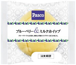 ブルーベリー＆ミルクホイップ