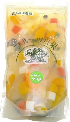 フルーツ百果　フルーツみつ豆