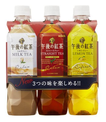 午後の紅茶　５００ｍｌＰＥＴ　６本アソート