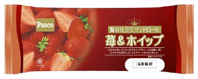 贅沢仕立てサンドロール　苺＆ホイップ